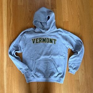 Kids Gray Vermont Hoodie Sweatshirt